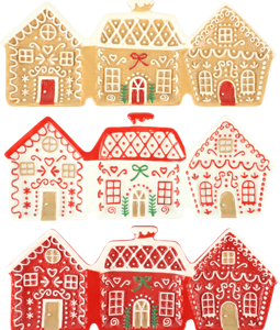 1098 TRIPLEBOWL CANDY COTTAGE S/3